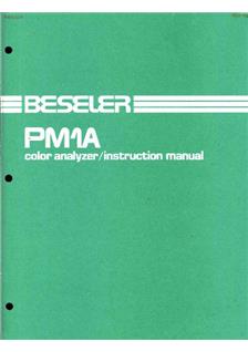 Melico PM 1 A manual. Camera Instructions.